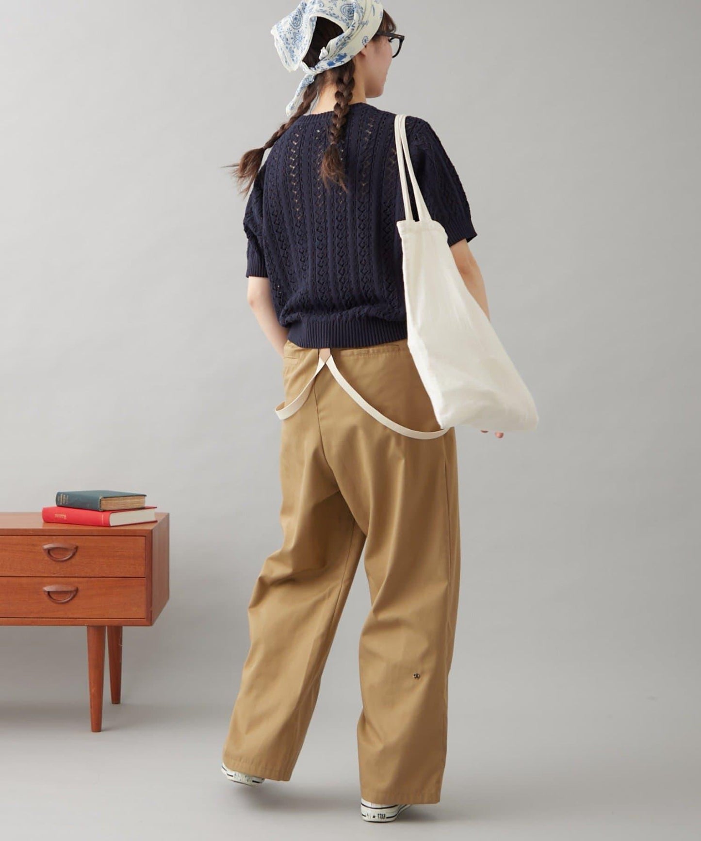 【GEVACO】透孔編織短袖開衫