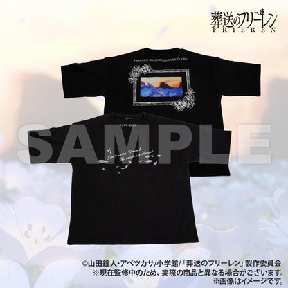 《葬送的芙莉蓮》 | AMICIS 蒼月草T恤 黑色 XL尺寸