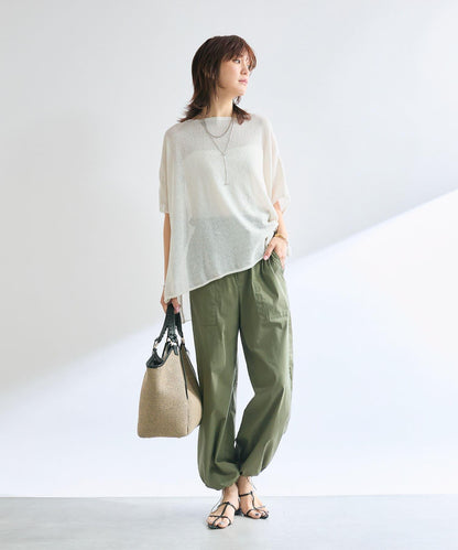 【清爽易穿】紙質雨披針織衫