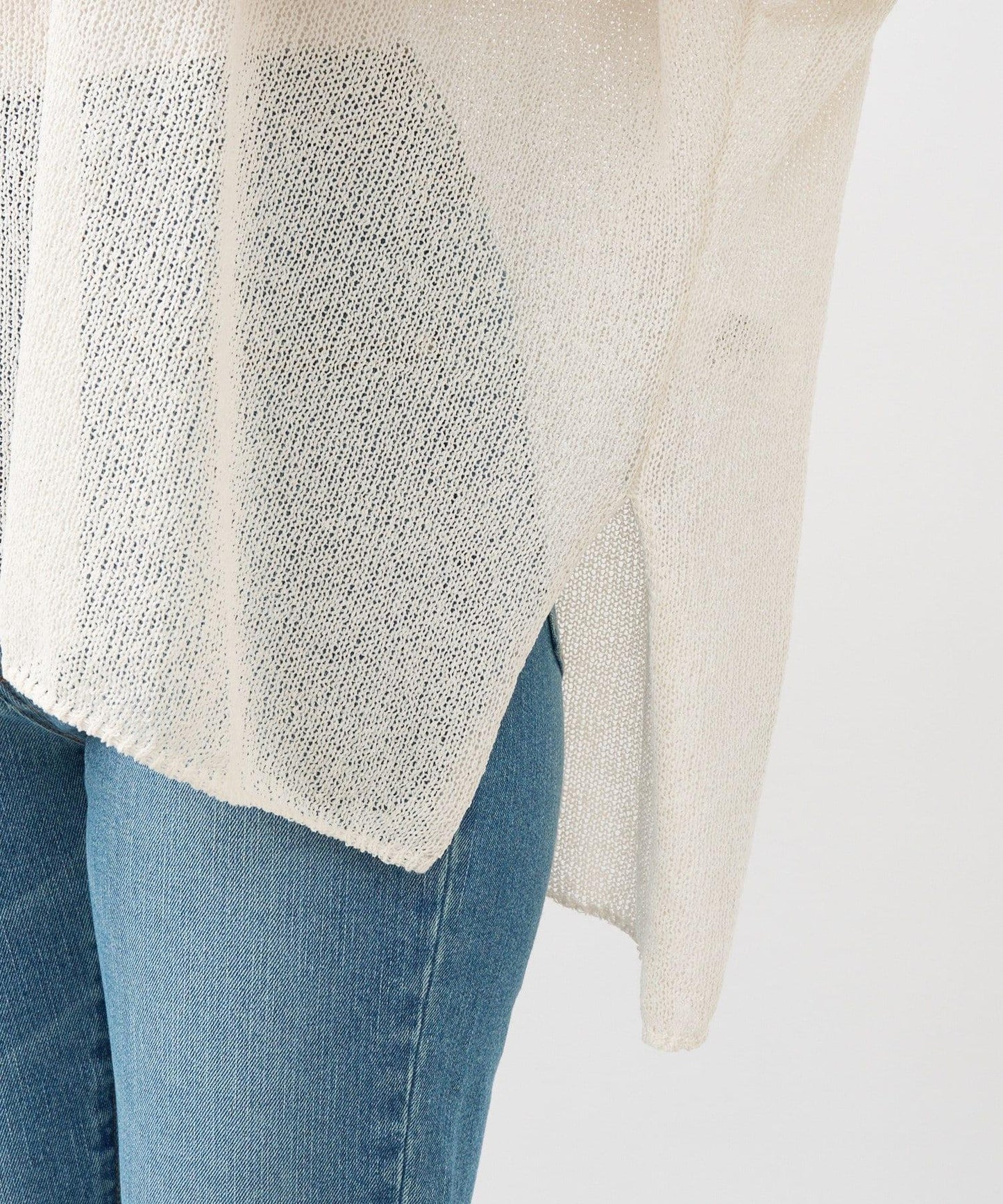 【清爽易穿】紙質雨披針織衫