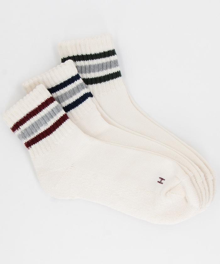 沉底器 三色線 船襪(25.0-27.0cm適用)