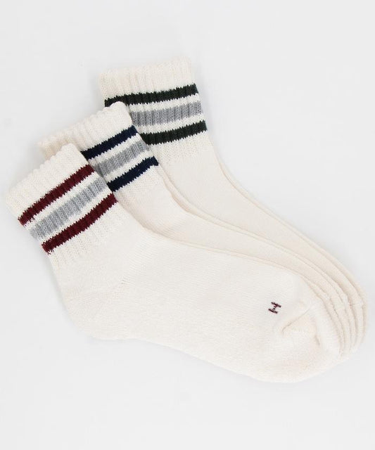 沉底器 三色線 船襪(25.0-27.0cm適用)