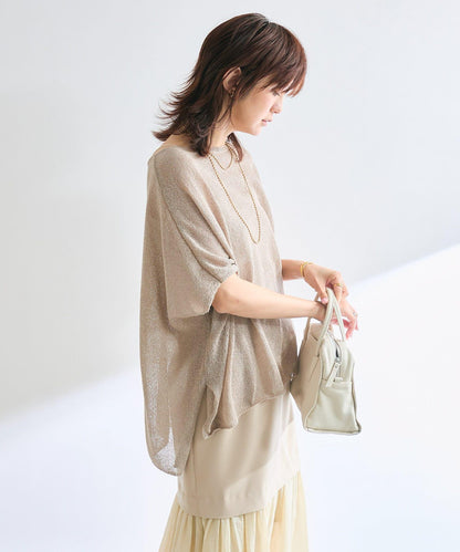 【清爽易穿】紙質雨披針織衫