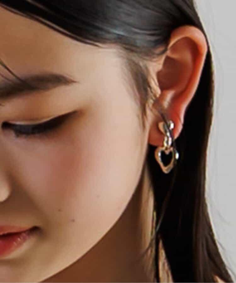 w心形耳環