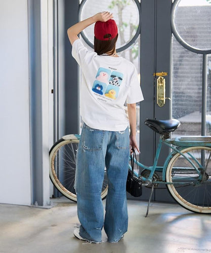 mojojojo 背面印花T恤