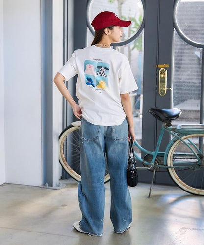 mojojojo 背面印花T恤