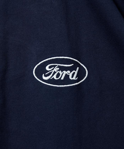 聯名 Ford 後背標誌刺繡印花T恤