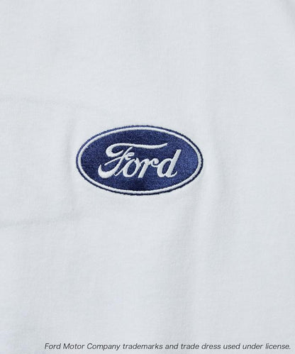 聯名 Ford 後背標誌刺繡印花T恤