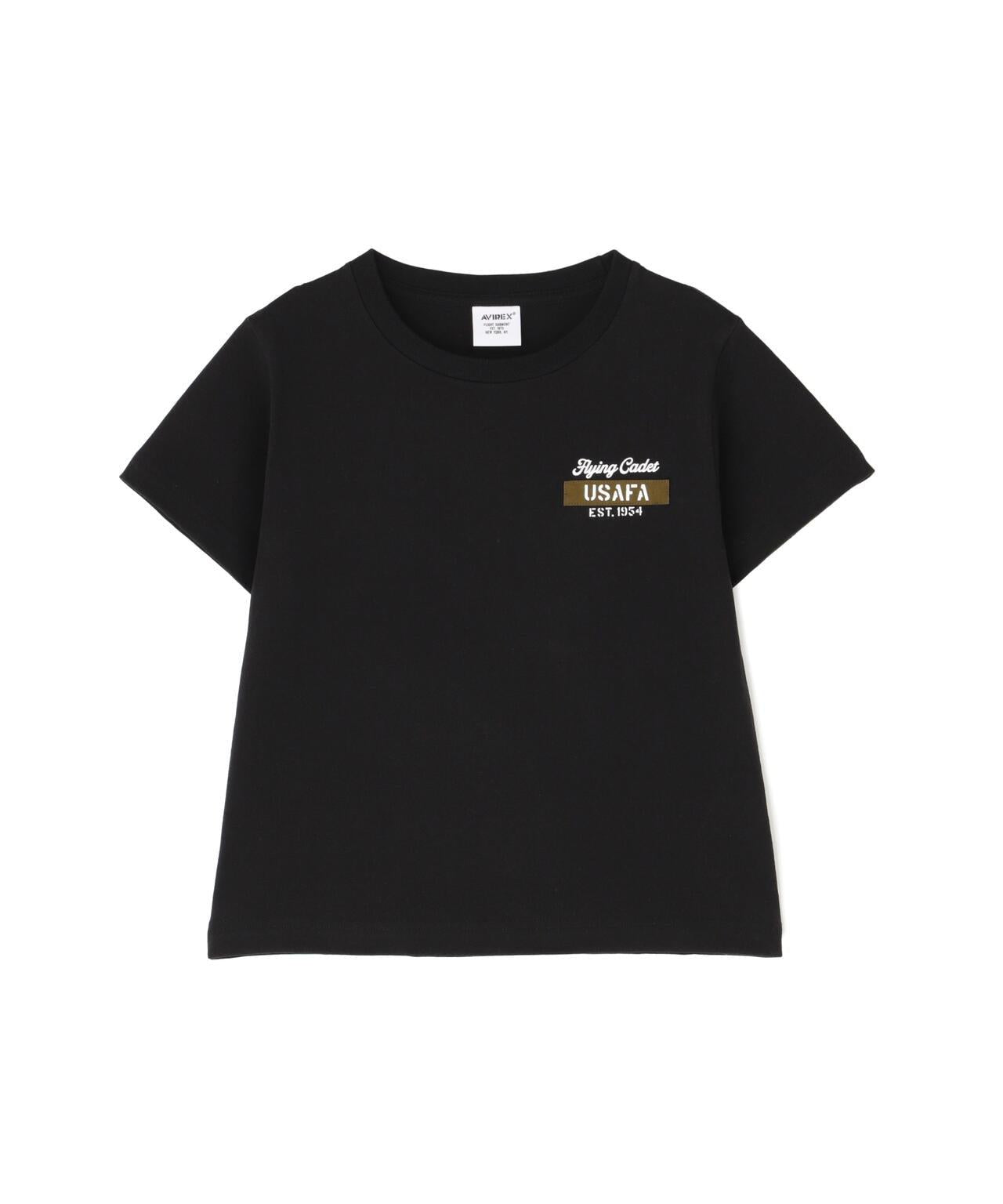 《KIDS / 兒童》CADET PATCH T-SHIRT / 軍校徽章 短袖T恤 / AVIREX / 阿維雷克斯
