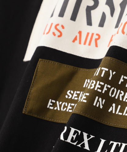 《KIDS / 兒童》CADET PATCH T-SHIRT / 軍校徽章 短袖T恤 / AVIREX / 阿維雷克斯