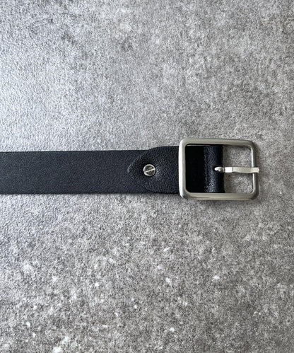 絨麵皮腰帶