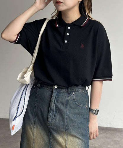 【美國馬球協會】1點刺繡Polo衫
