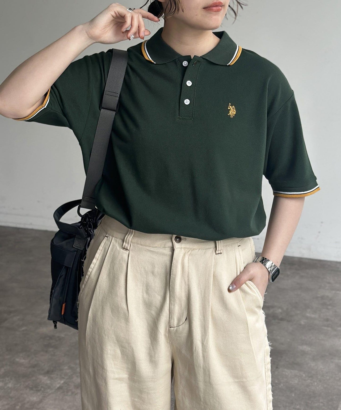 【美國馬球協會】1點刺繡Polo衫