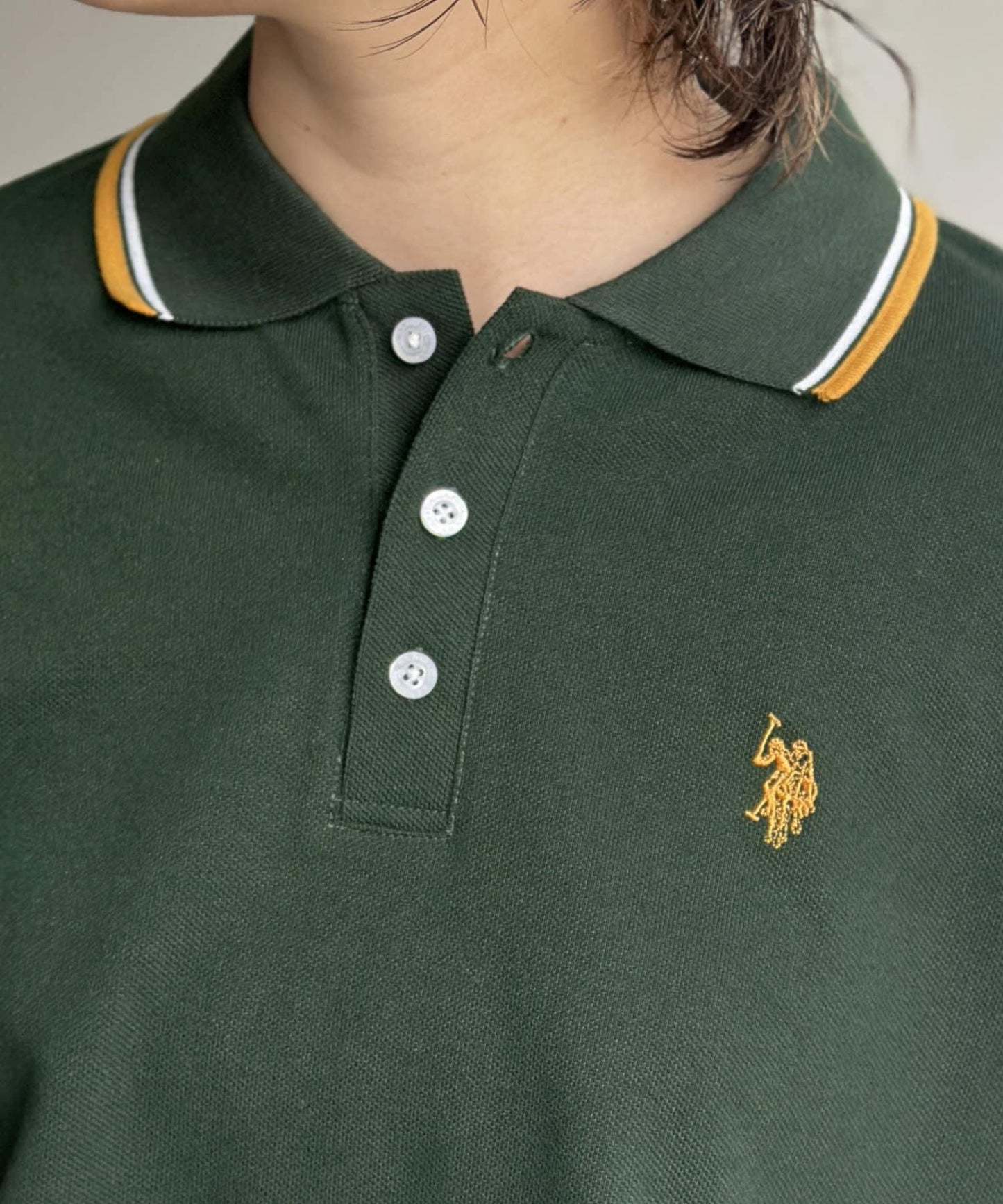 【美國馬球協會】1點刺繡Polo衫