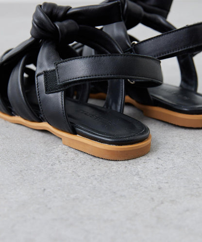 "S・M・L尺碼展開" 蝴蝶結涼鞋【SUM1 STYLE(斯密風格)】
