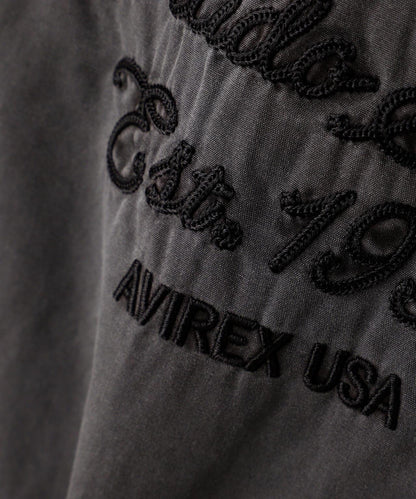 褪色工裝襯衫 "USAFA" / 褪色 短袖工裝襯衫 / AVIREX / 阿維雷克斯