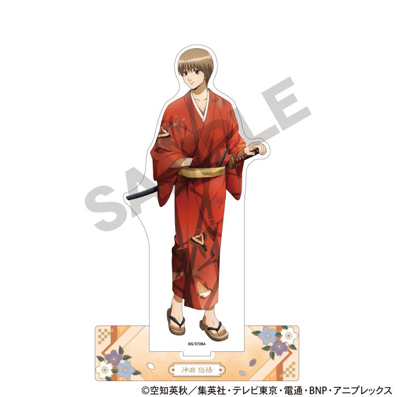 《銀魂》_亞克力立牌 沖田總悟 春之錦