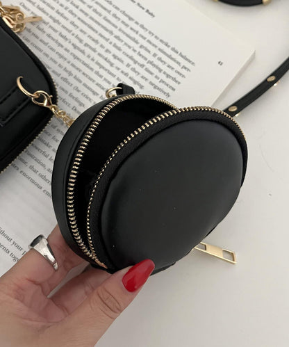 帶小包心形裝飾手機挎包