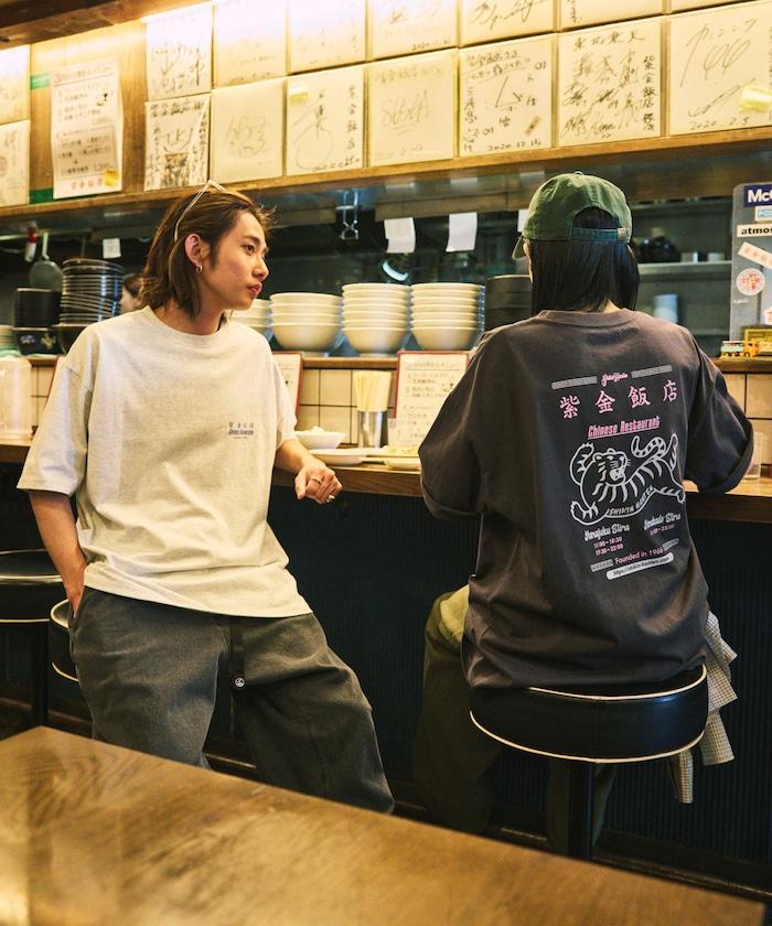 紫金飯店×FREAK'S STORE 聯名 背面印花 圓領T恤/TIGER