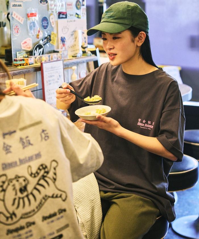紫金飯店×FREAK'S STORE 聯名 背面印花 圓領T恤/TIGER