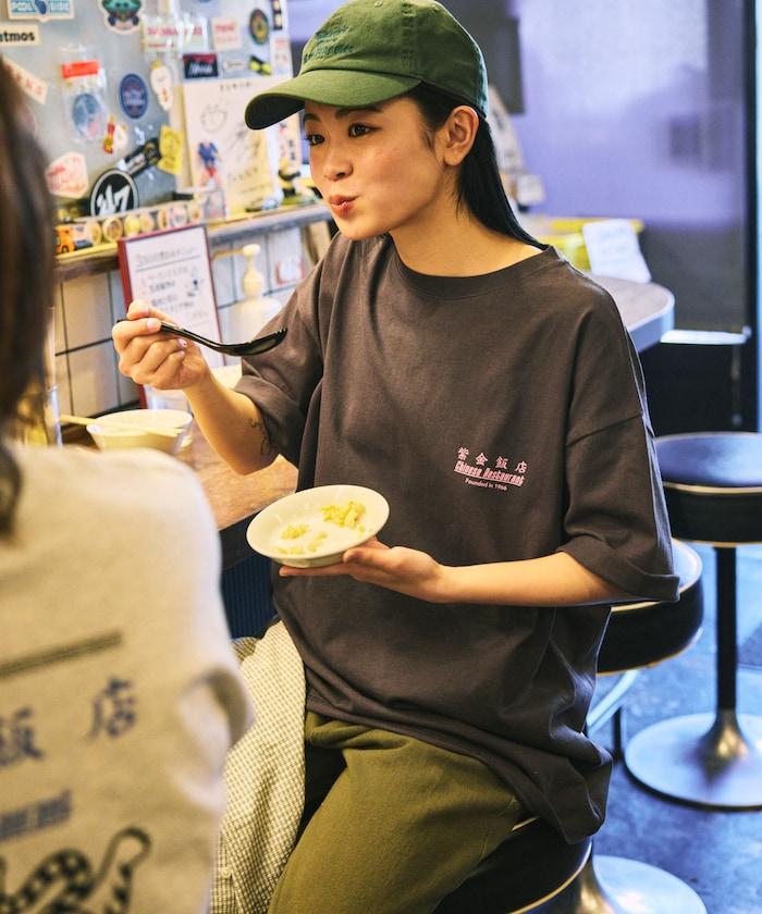 紫金飯店×FREAK'S STORE 聯名 背面印花 圓領T恤/TIGER