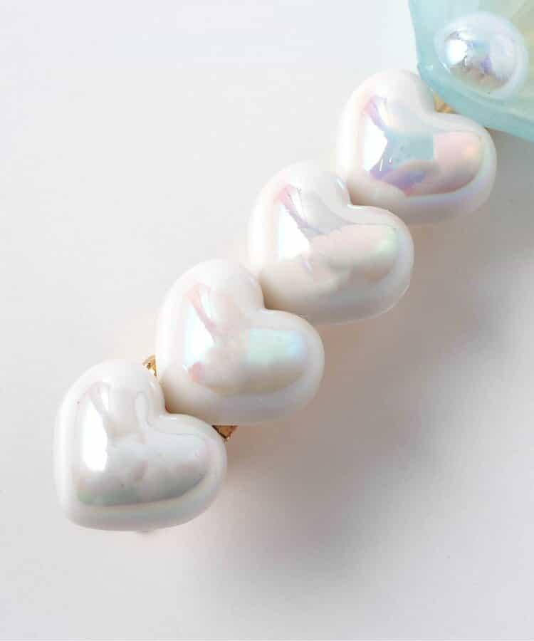 羊羔毛珍珠髮夾