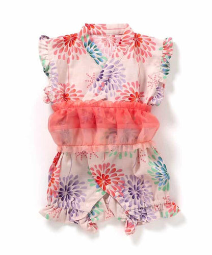 女孩子和服寬鬆長袍