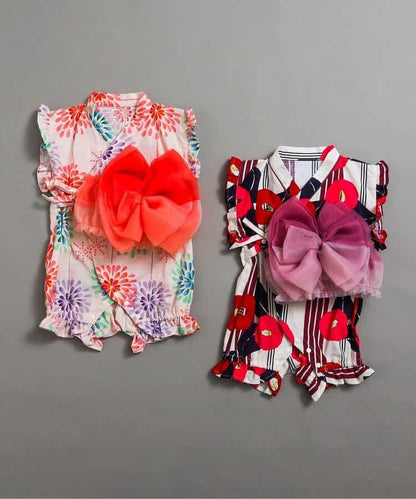 女孩子和服寬鬆長袍