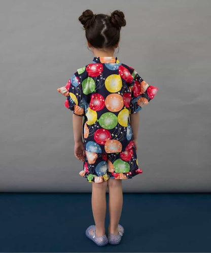 【完全穿著】荷葉邊浴衣