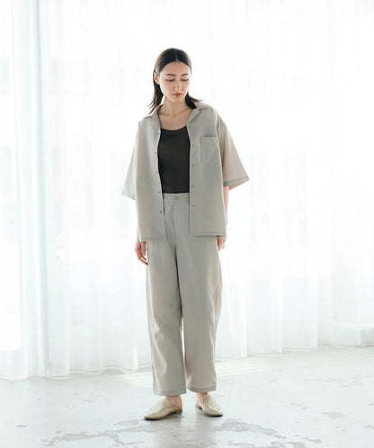 速乾麵料 舒適版型 休閒褲 亞麻風 居家護理