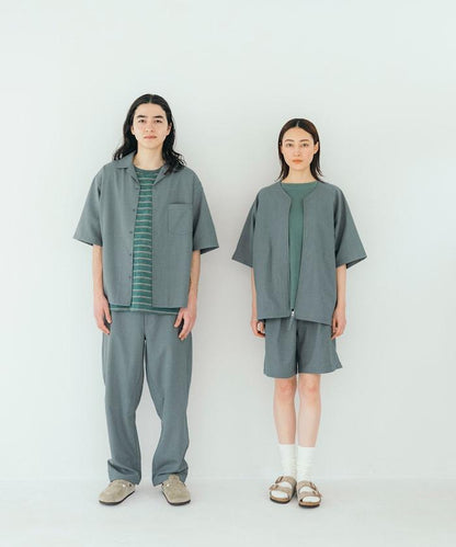 速乾麵料 舒適版型 休閒褲 亞麻風 居家護理