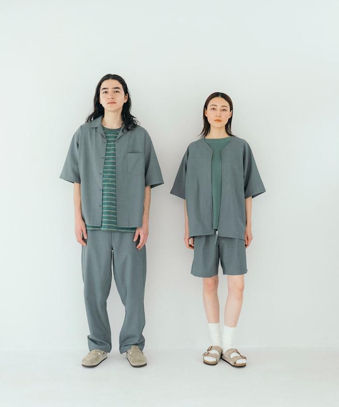 速乾麵料 舒適版型 休閒褲 亞麻風 居家護理