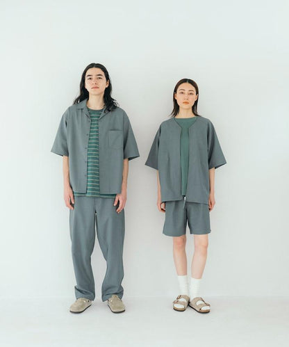 速乾麵料 舒適版型 休閒褲 亞麻風 居家護理