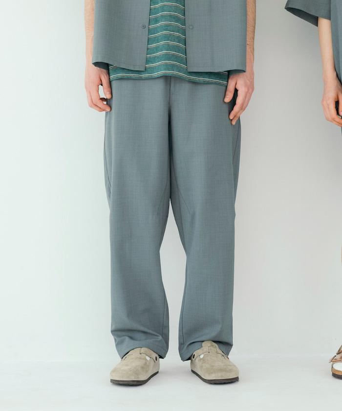 速乾麵料 舒適版型 休閒褲 亞麻風 居家護理