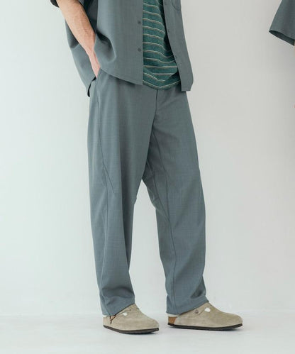 速乾麵料 舒適版型 休閒褲 亞麻風 居家護理