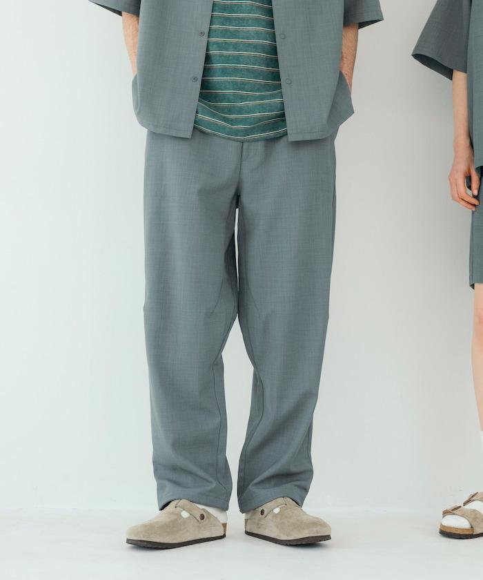 速乾麵料 舒適版型 休閒褲 亞麻風 居家護理