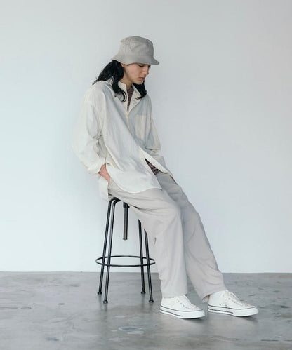 速乾麵料 舒適版型 休閒褲 亞麻風 居家護理