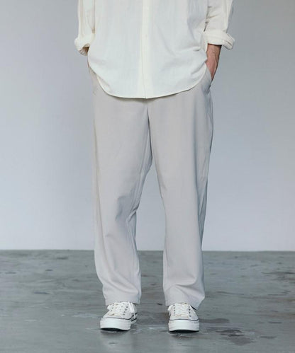 速乾麵料 舒適版型 休閒褲 亞麻風 居家護理