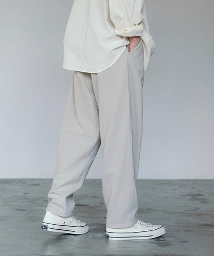 速乾麵料 舒適版型 休閒褲 亞麻風 居家護理