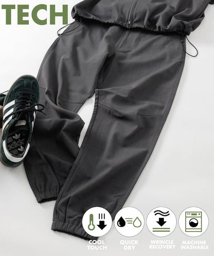 速乾麵料 舒適版型 修身運動褲 亞麻風 居家護理