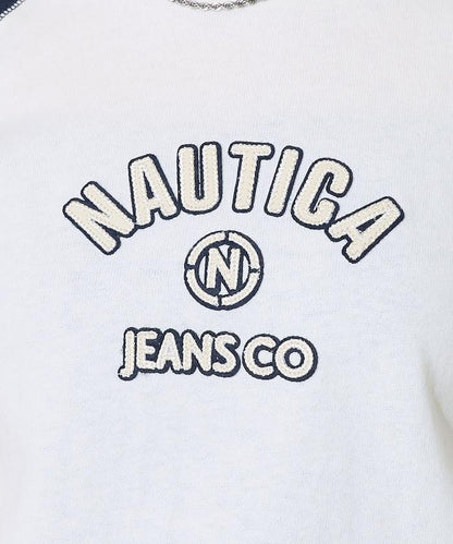 緊身剪影logo T恤