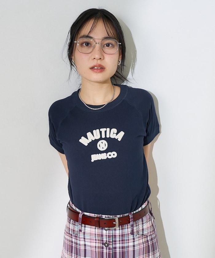 緊身剪影logo T恤