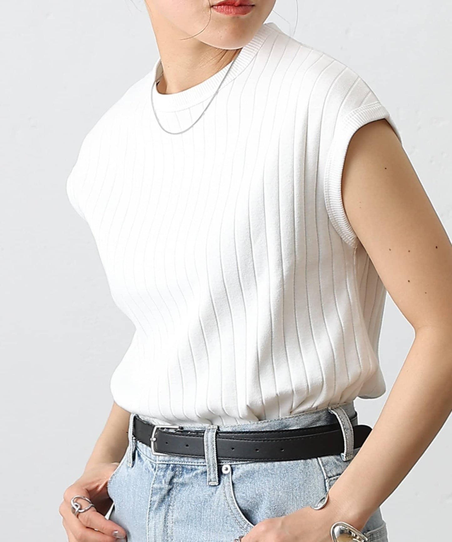 【SS優先/復刻】寬條紋法式短袖T恤