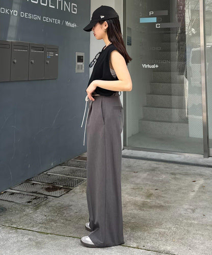 【男女通用】接觸冷感條紋無袖背心