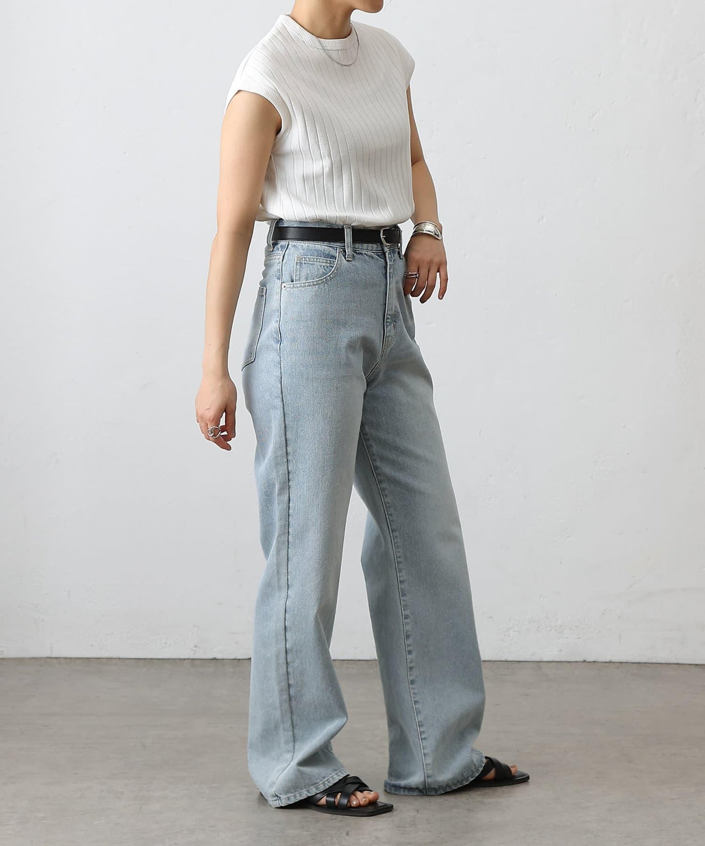 【SS優先/復刻】寬條紋法式短袖T恤