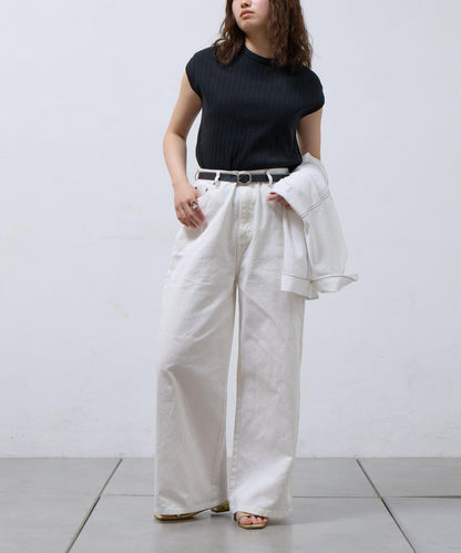 【SS優先/復刻】寬條紋法式短袖T恤