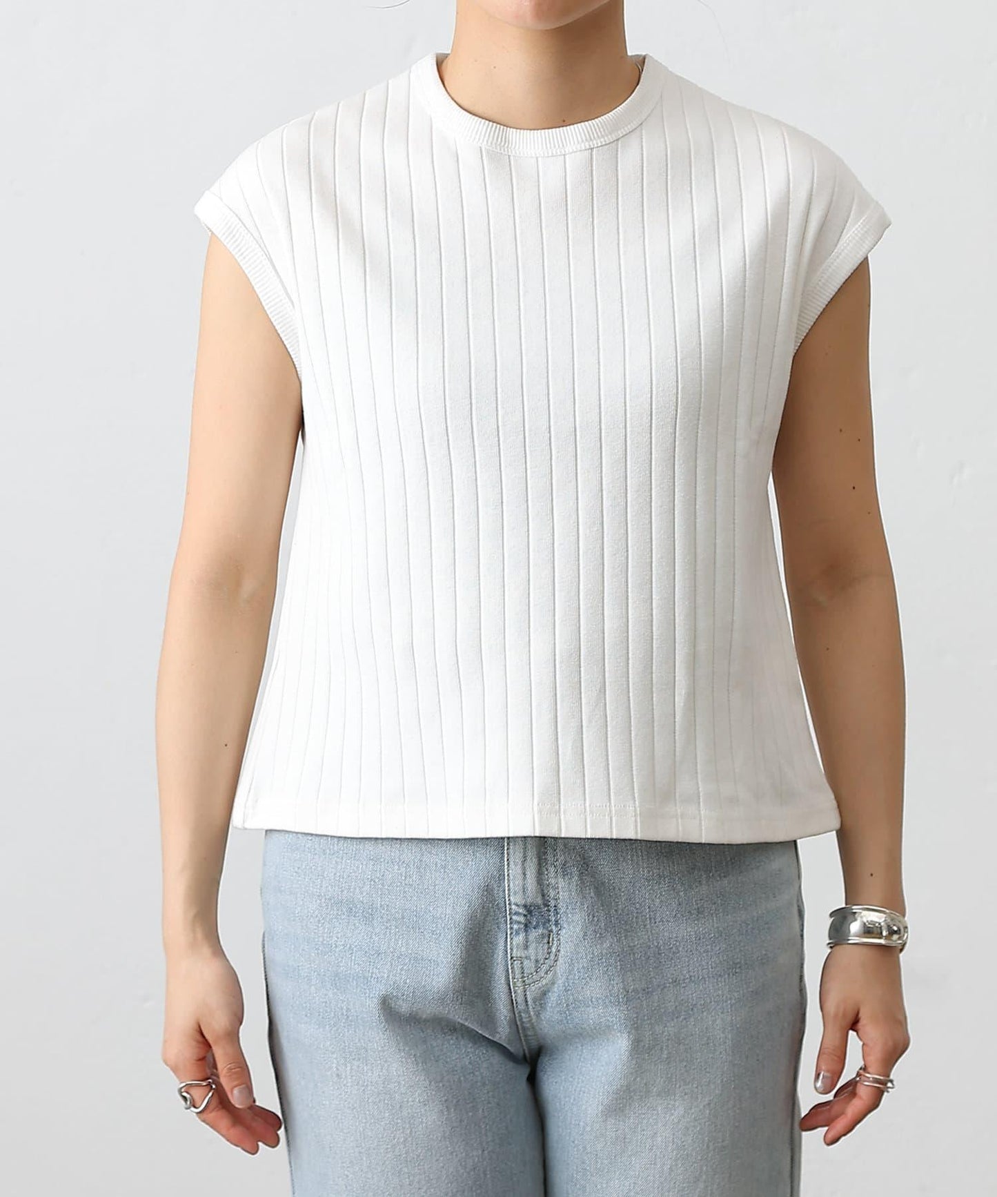 【SS優先/復刻】寬條紋法式短袖T恤