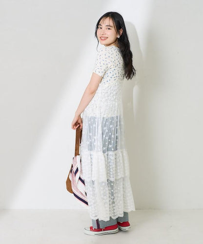 2件套蕾絲吊帶連衣裙