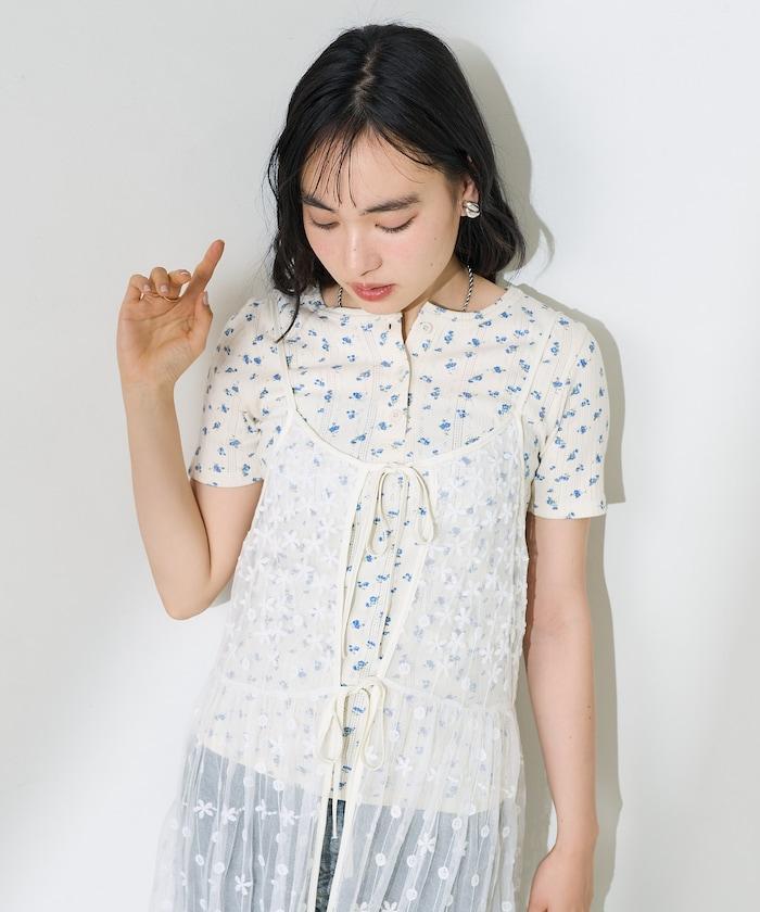 2件套蕾絲吊帶連衣裙