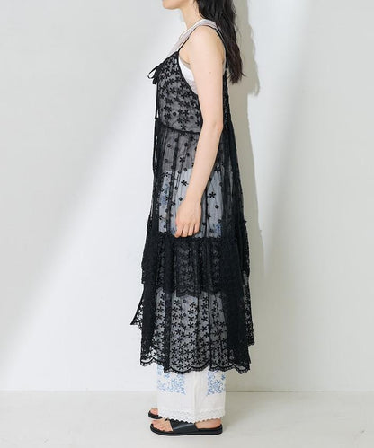 2件套蕾絲吊帶連衣裙